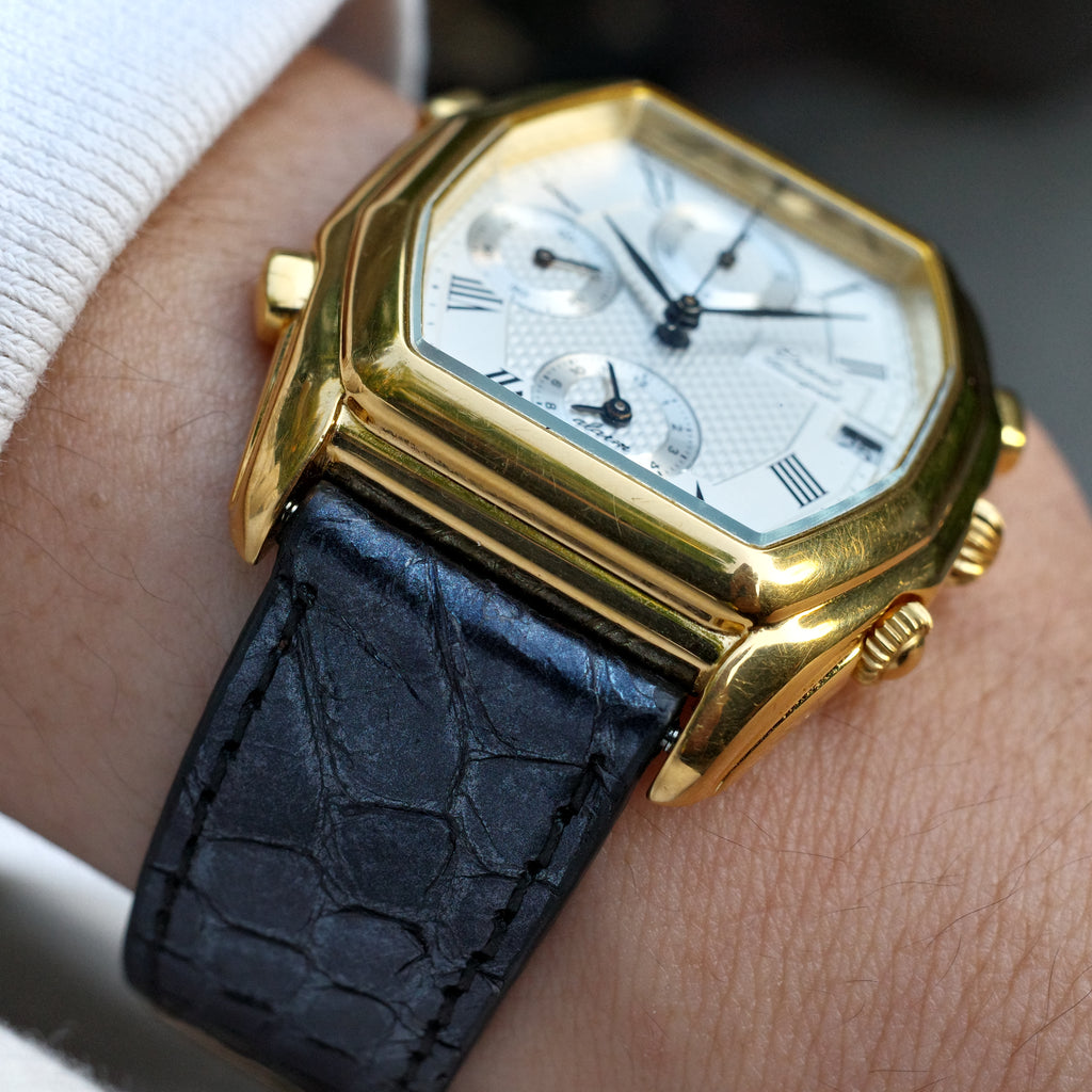 Orient Chronograph Quartz HFAE04 using Seiko 7T32
