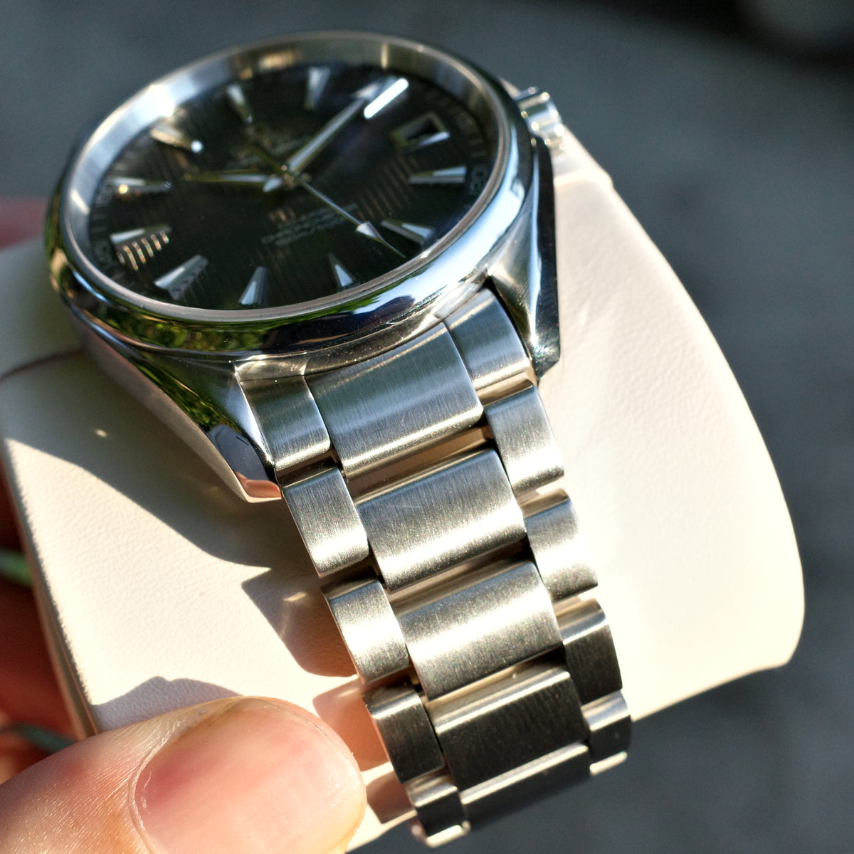 Omega Aqua Terra 231.10.42.21.06.001 Grey Teak "Sky Fall"