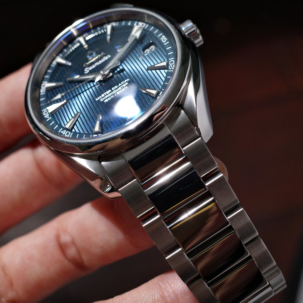 Omega Aqua Terra Blue Teak 42mm - 231.10.42.21.03.003
