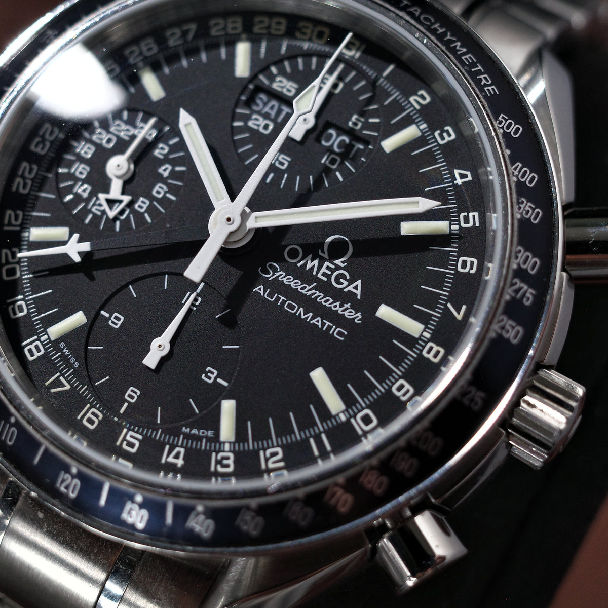 Omega Speedmaster 39mm 3520.50 Automatic Triple Date