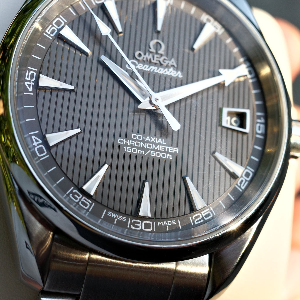 Omega Aqua Terra 231.10.42.21.06.001 Grey Teak "Sky Fall"