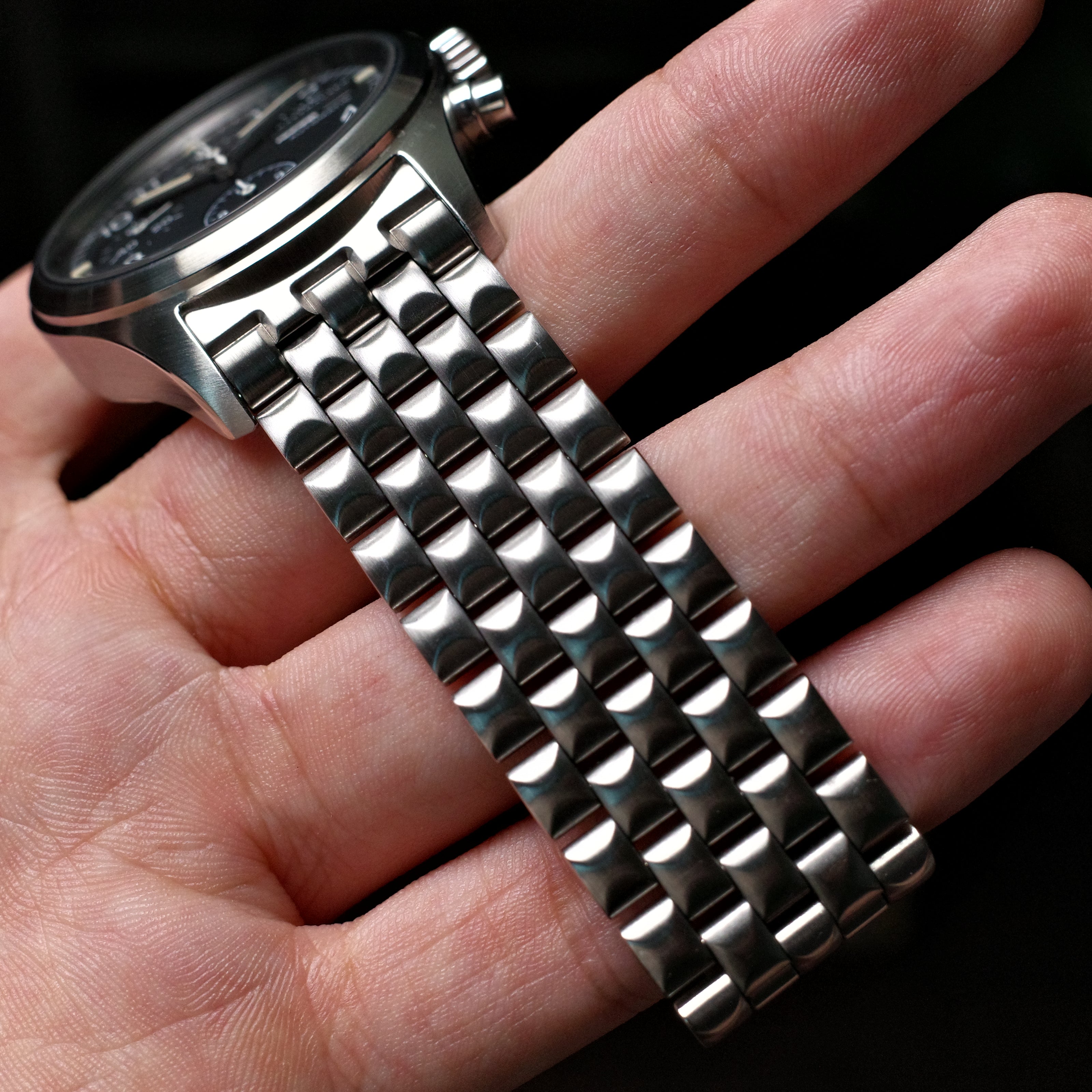 IWC Fliegerchronograph IW3706 with Pyramid bracelet
