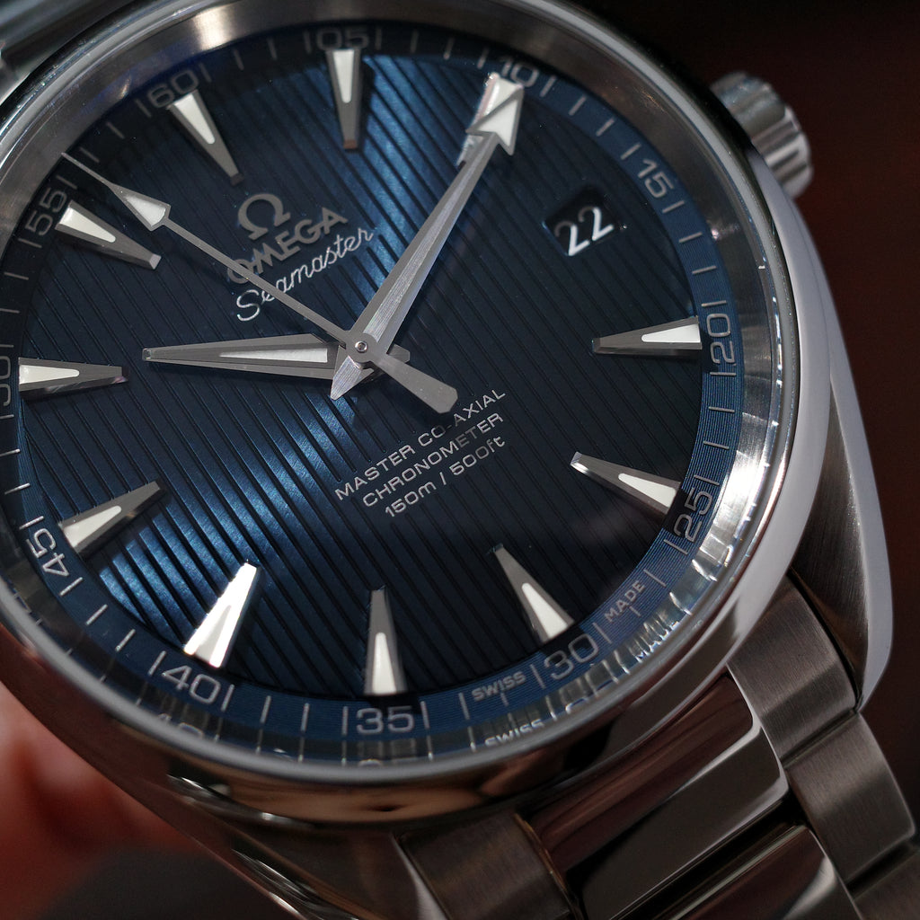 Omega Aqua Terra Blue Teak 42mm - 231.10.42.21.03.003