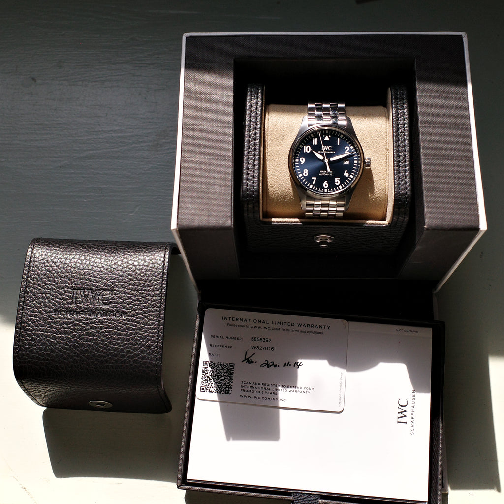 IWC Mark XVIII IW327016 Box and Papers
