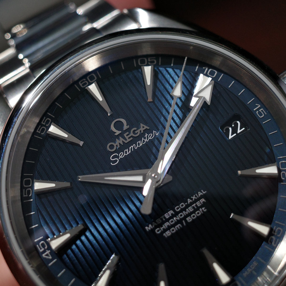 Omega Aqua Terra Blue Teak 42mm - 231.10.42.21.03.003