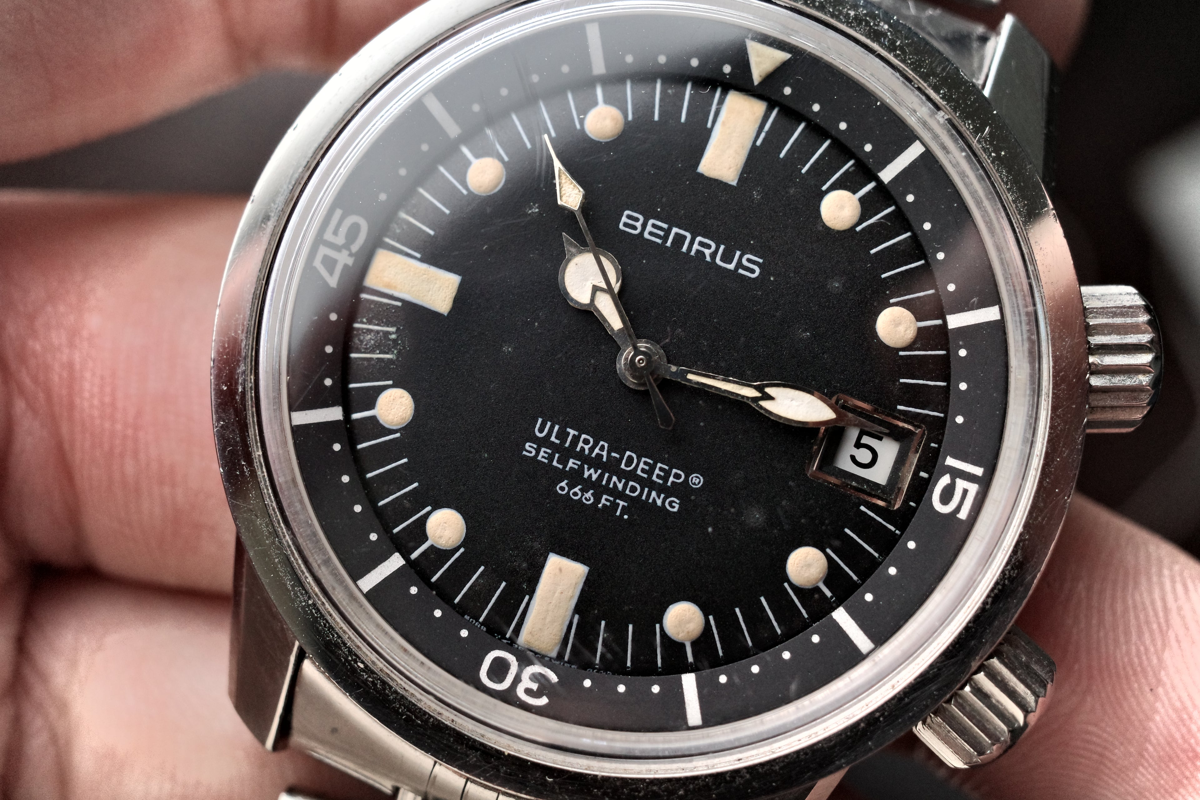 Benrus Ultra-deep 6089 Automatic Compressor
