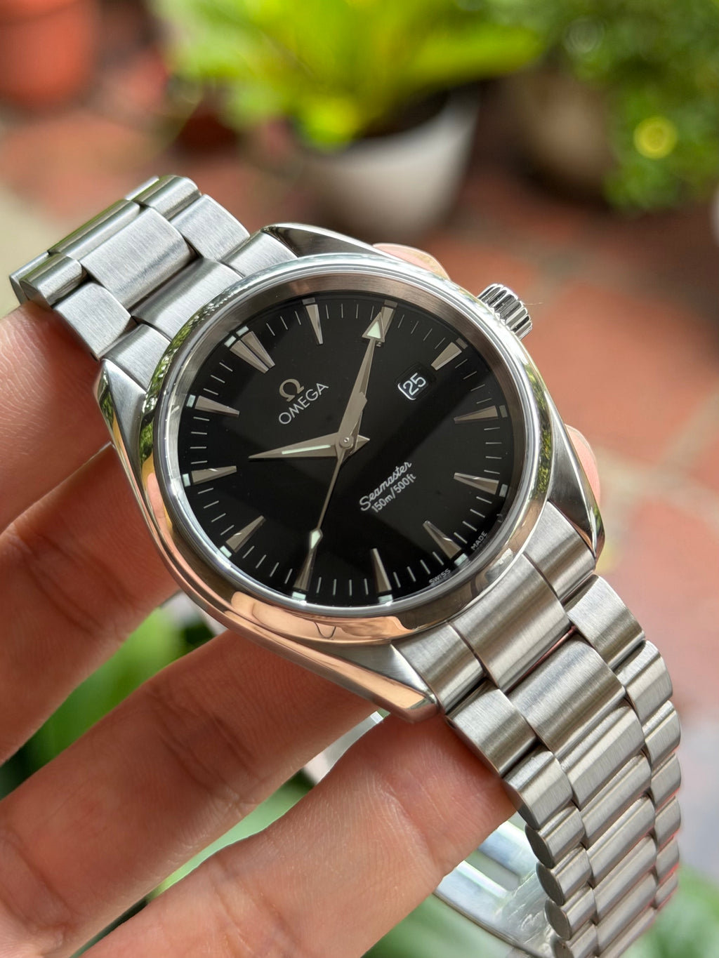 Omega Aqua Terra 39mm 2517.50 Black Dial Quartz