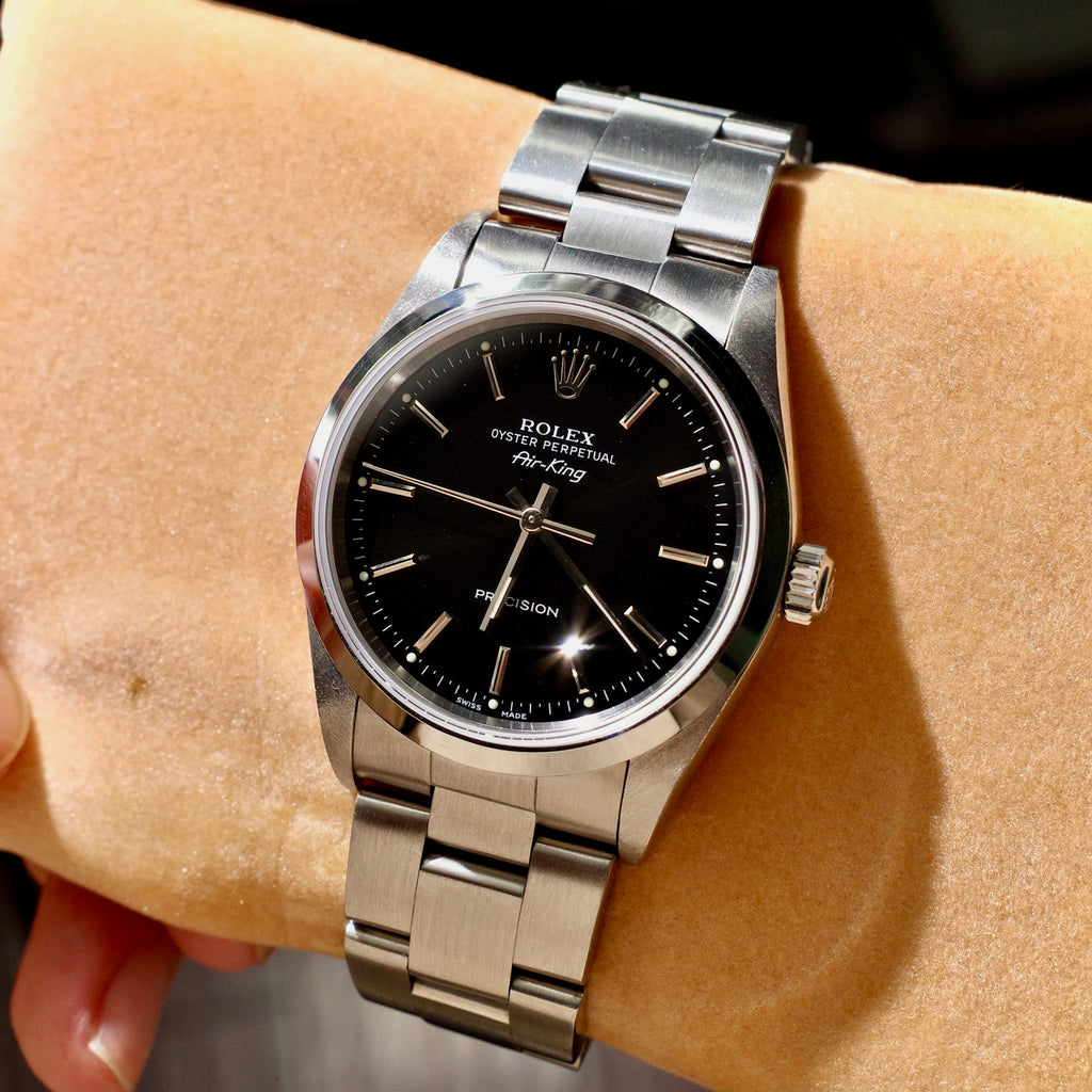 Rolex Air King 14000 with Box and Papers