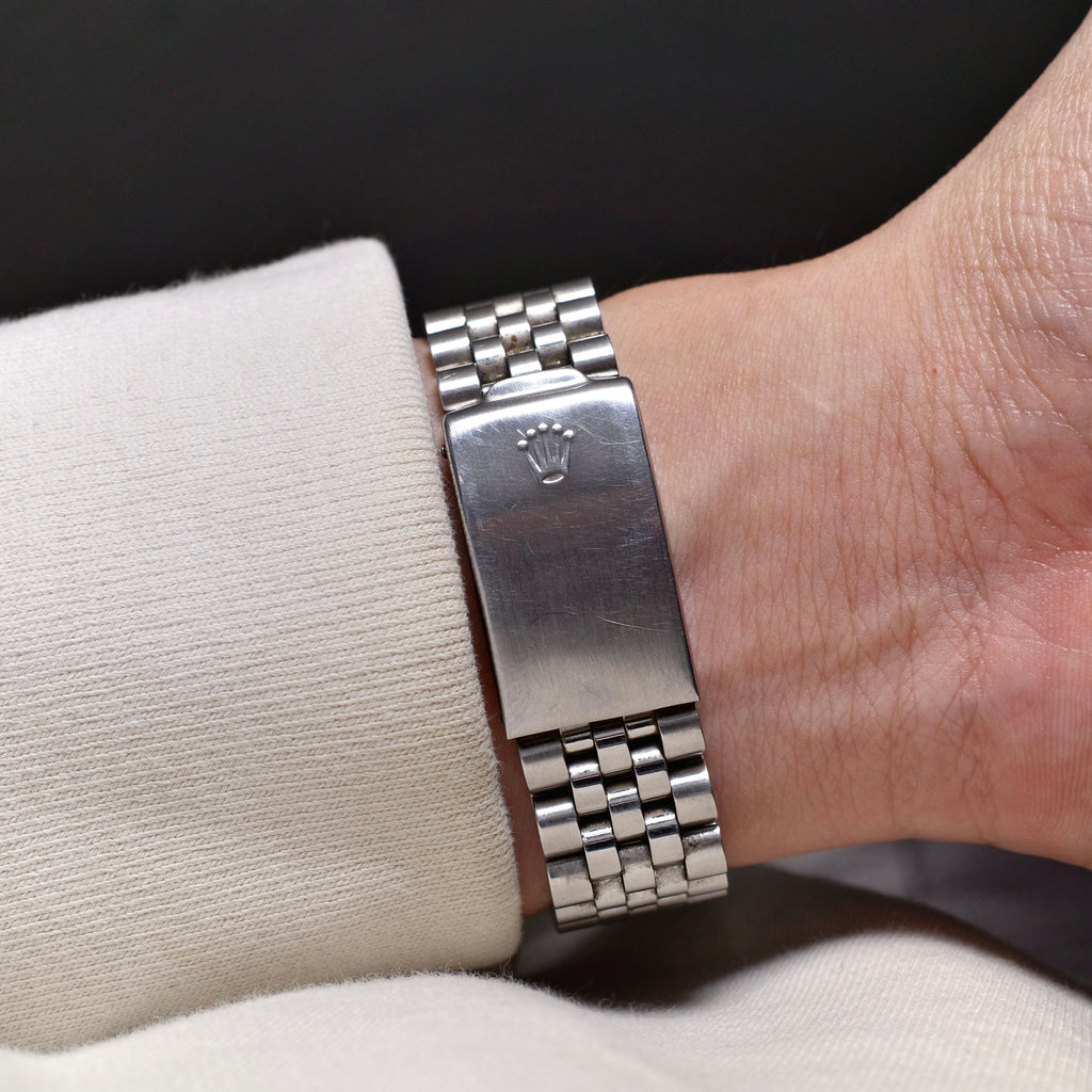 Rolex Datejust 1601 White Gold Bezel