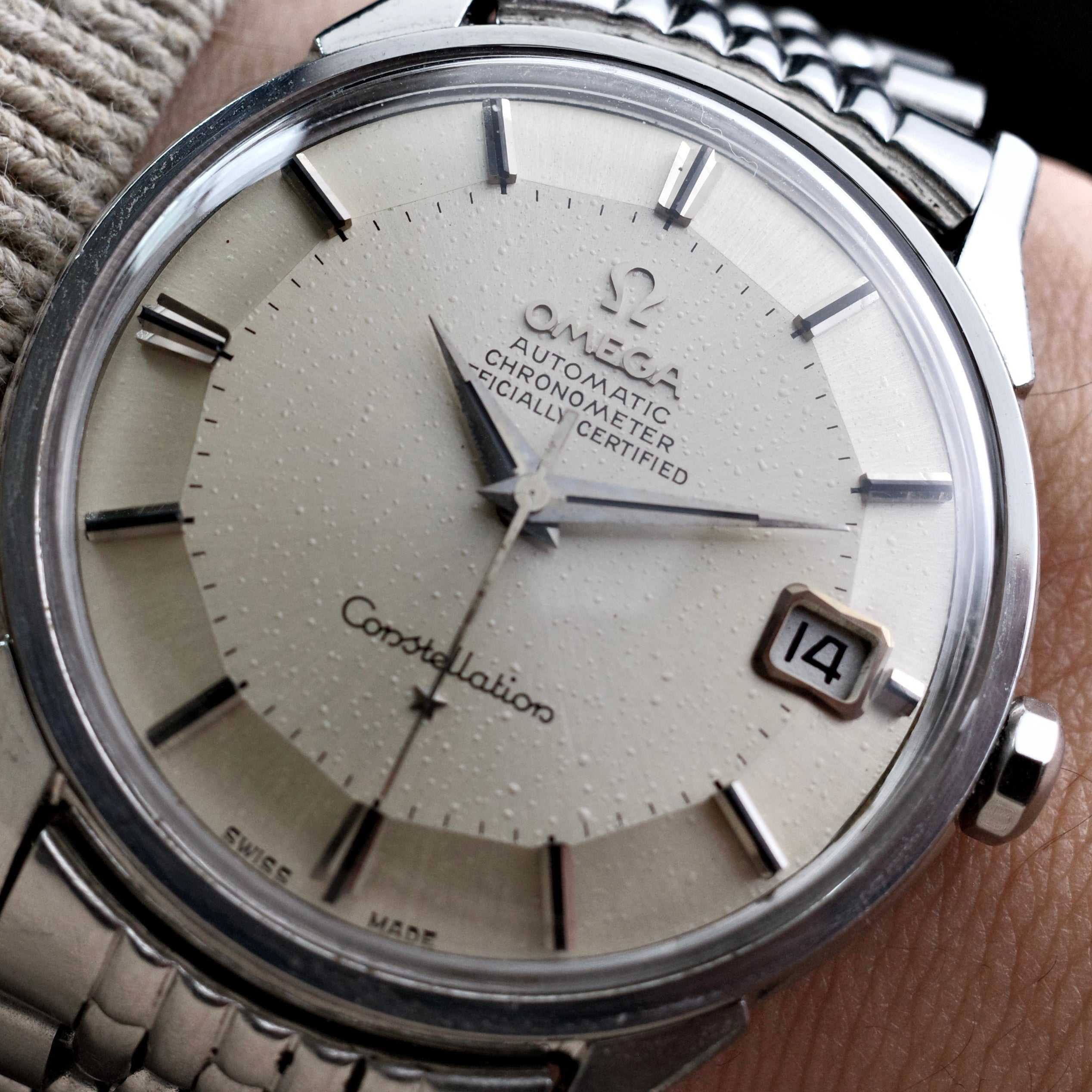 Omega Constellation 168.005 Pie-pan Dial