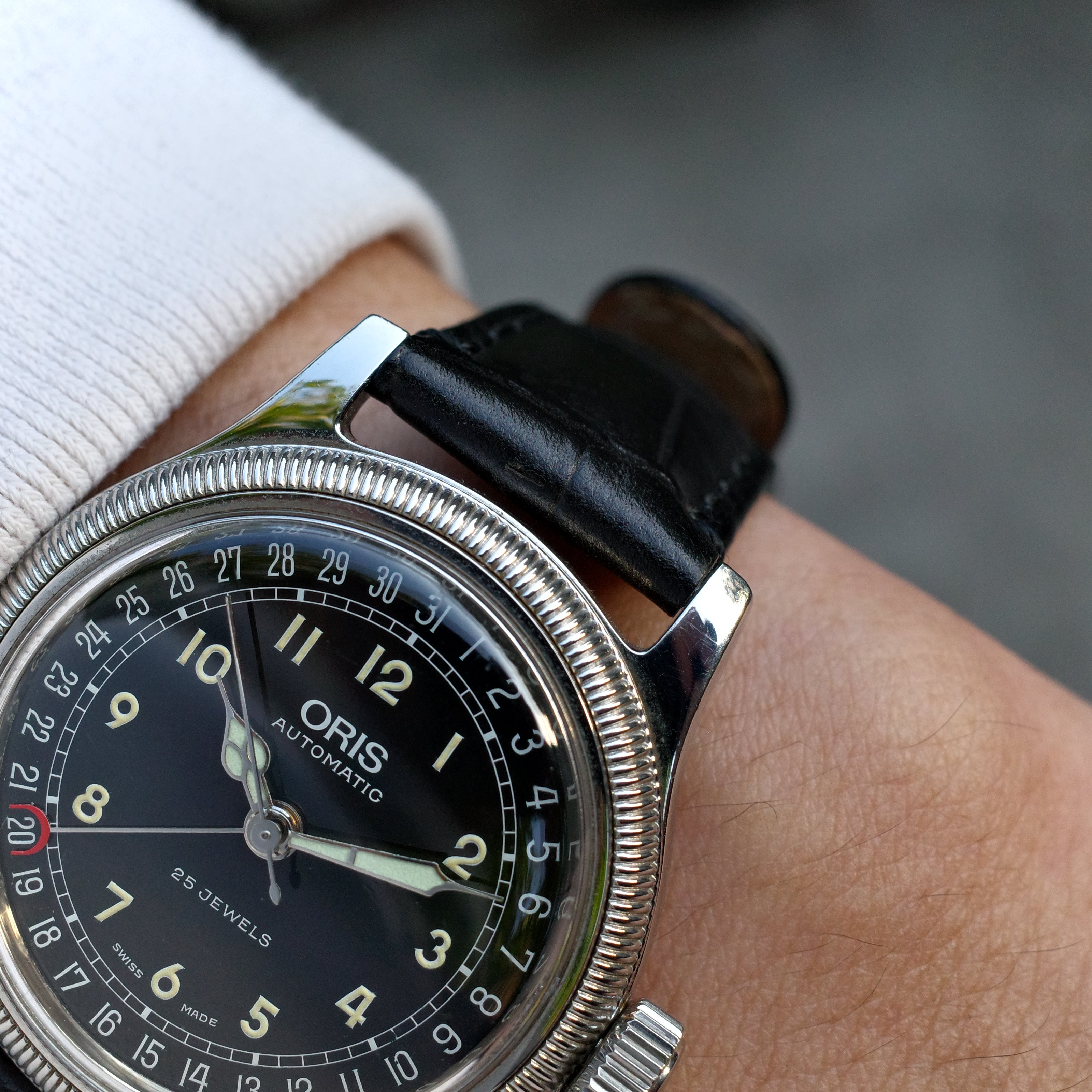 Oris Pointer Date 7463 with Box and Paper