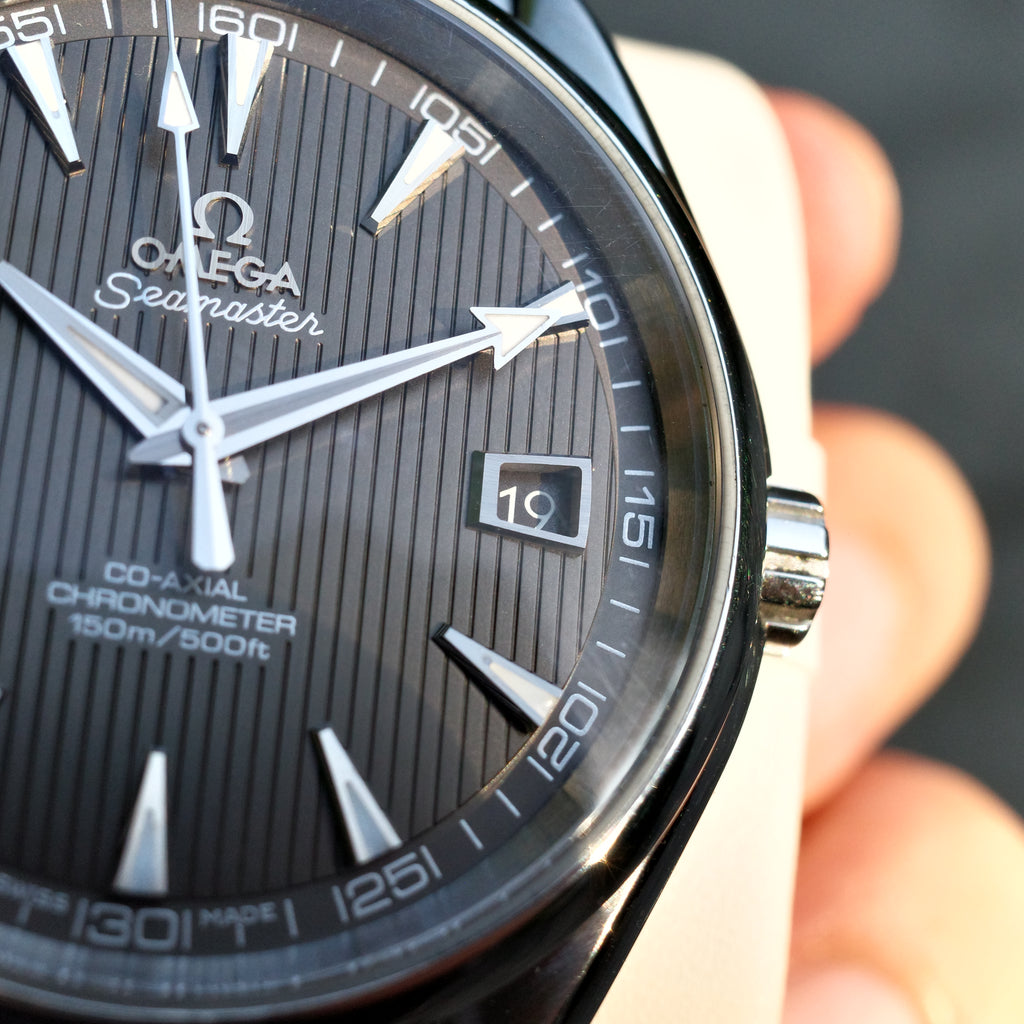 Omega Aqua Terra 231.10.42.21.06.001 Grey Teak "Sky Fall"