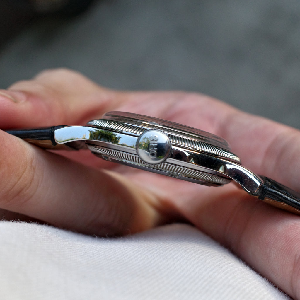 Oris Pointer Date 7463 with Box and Paper