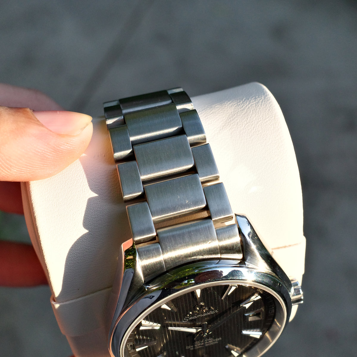 Omega Aqua Terra 231.10.42.21.06.001 Grey Teak "Sky Fall"