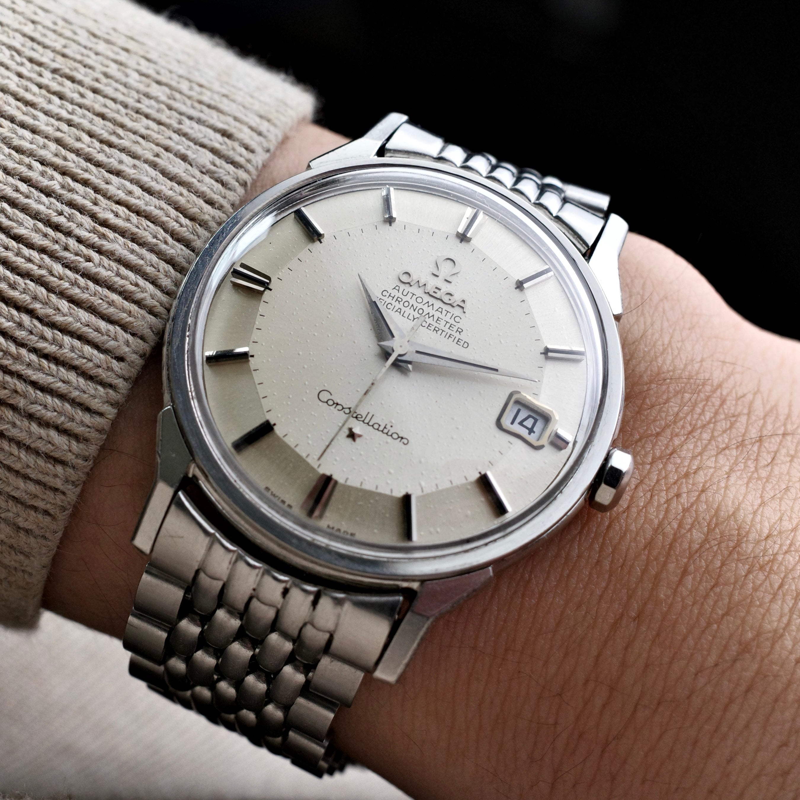 Omega Constellation 168.005 Pie-pan Dial