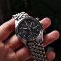 IWC Fliegerchronograph IW3706 with Pyramid bracelet