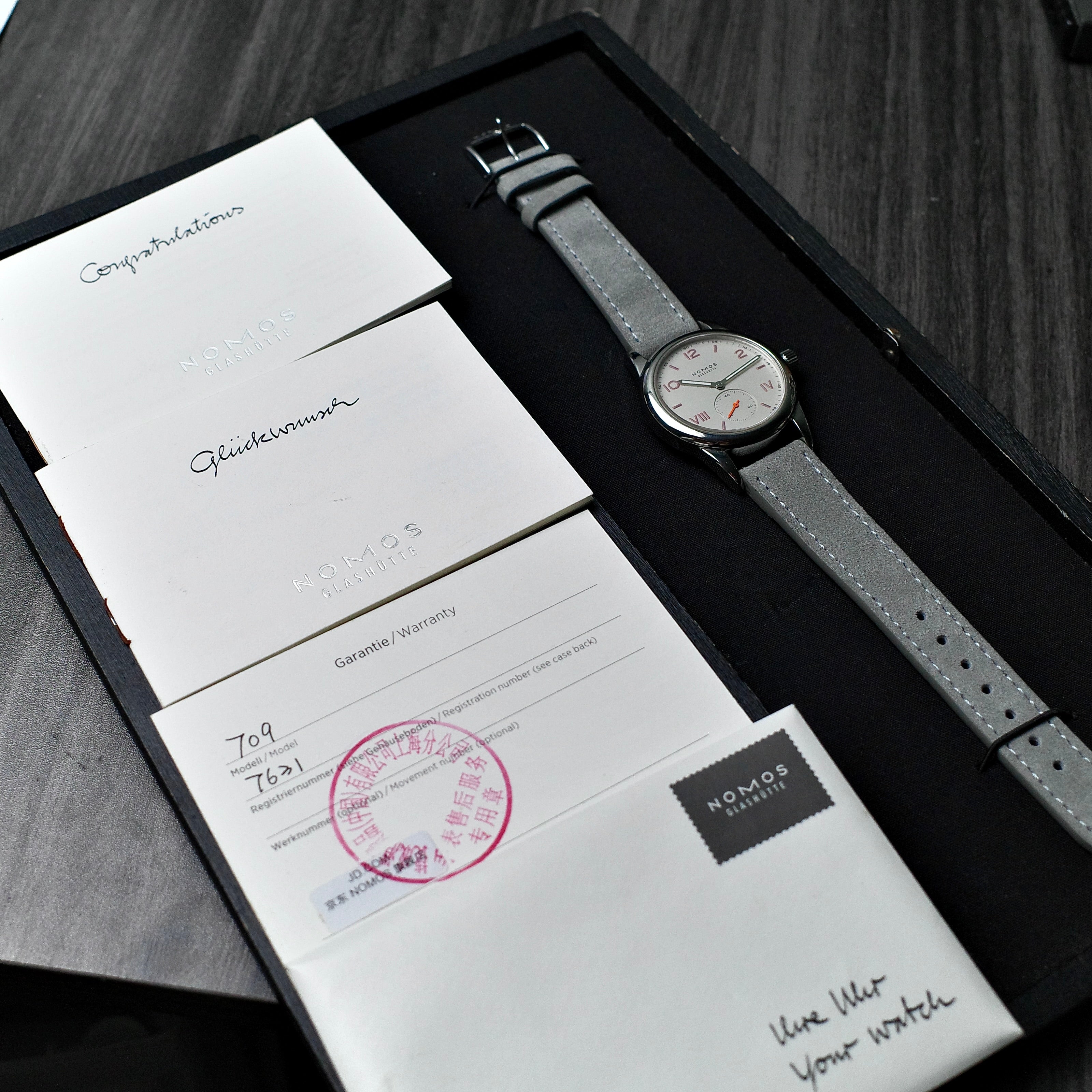 Nomos Club Campus 36mm California Dial