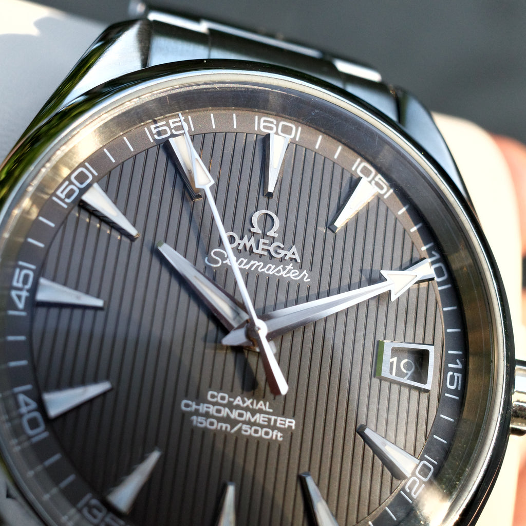 Omega Aqua Terra 231.10.42.21.06.001 Grey Teak "Sky Fall"