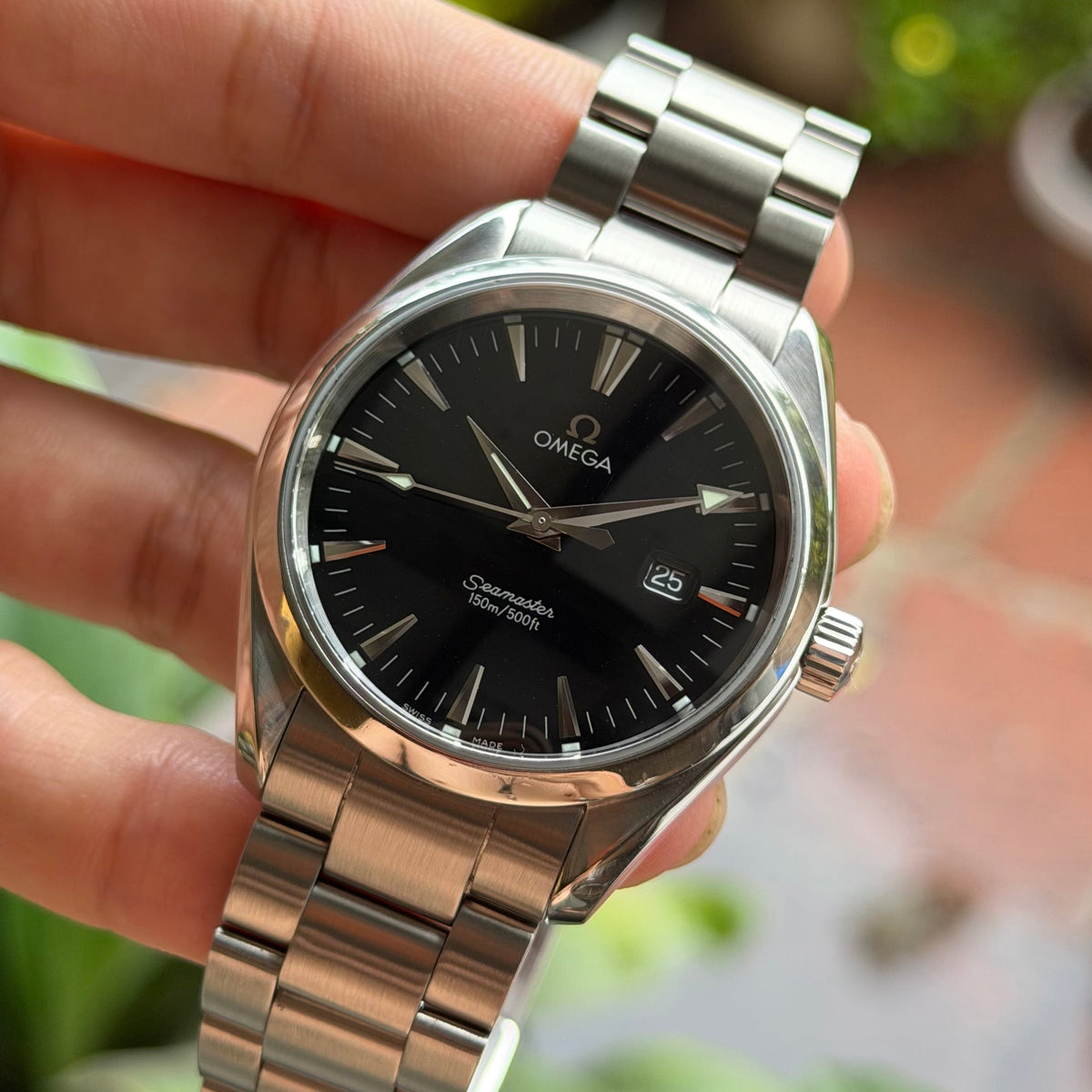 Omega Aqua Terra 39mm 2517.50 Black Dial Quartz