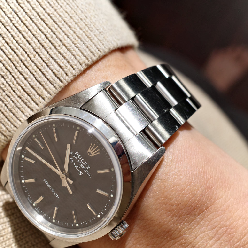 Rolex Air King 14000 with Box and Papers